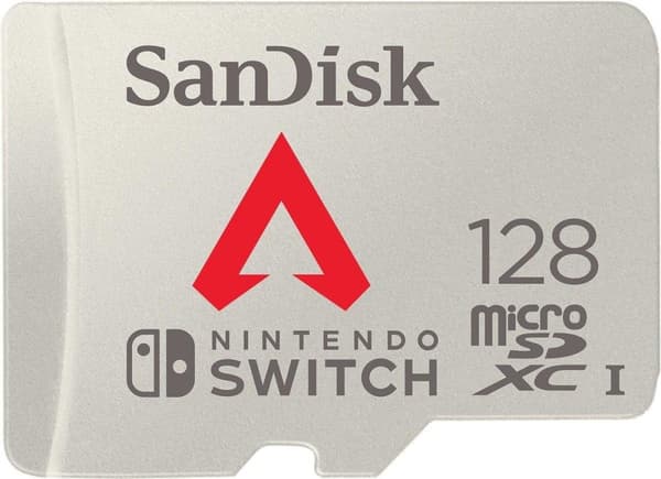 SanDisk microSDXC Extreme 128GB UHS-minneskort för Nintendo Switch Apex Legends