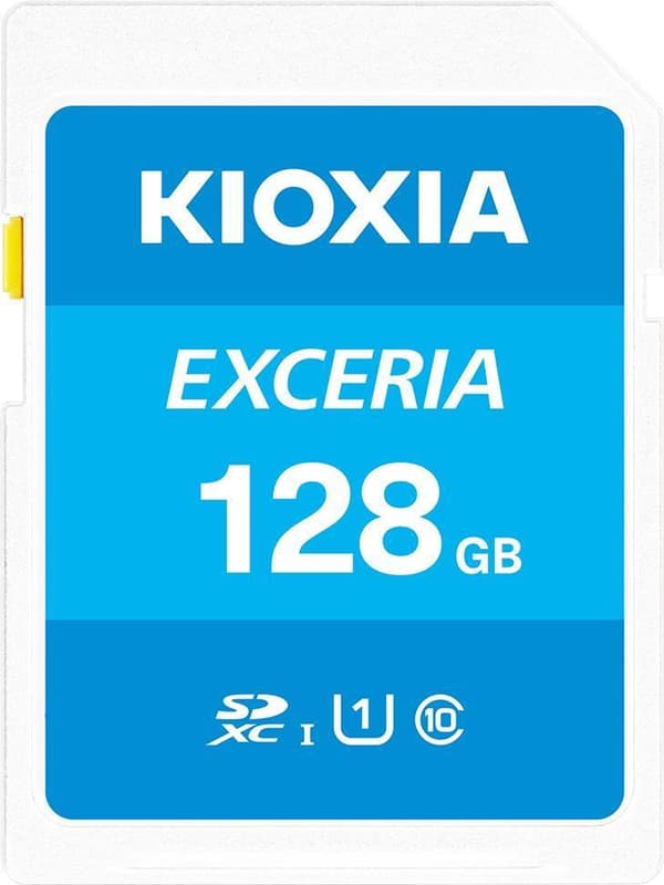 Kioxia Exceria-minneskort 128 GB SDXC Class 10 UHS-I (LNEX1L128GG4)