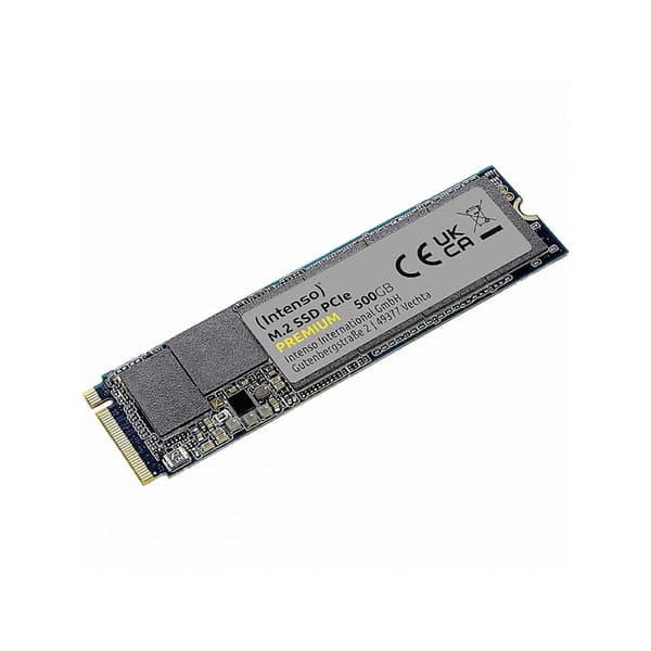 Intenso 500 GB Intern M.2 PCIe NVMe SSD Box 3835450