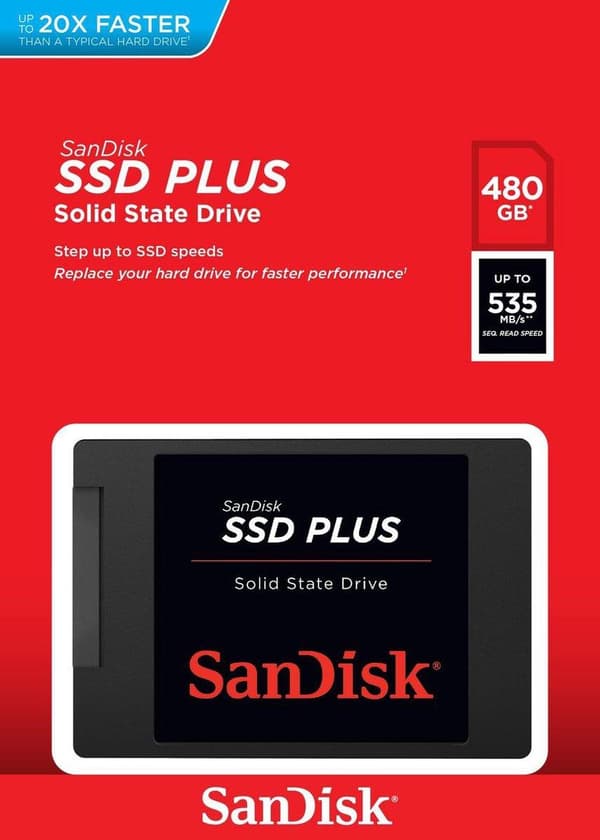 SanDisk SSD Plus 480 GB
