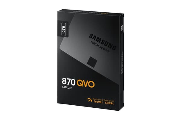 Samsung 870 QVO - Intern SSD - 2,5 tum - 2TB