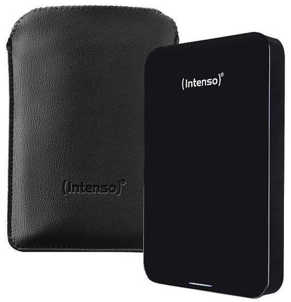 Intenso Memory Drive 2 TB Ekstern harddisk (2,5 tommer) USB 3.2 Gen 1 (USB 3.0) Sort 6023580
