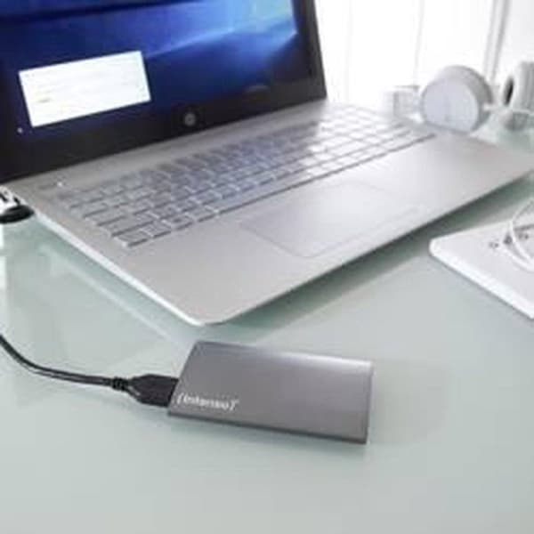 Intenso SSD Premium 1 TB Extern SSD-hårddisk USB 3.2 Gen 1 (USB 3.0) Antracit 3823460