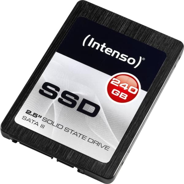 SSD Intenso 2,5 tum 240GB (520MB/s Läs 500MB/s)