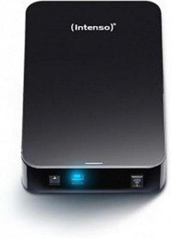 Intenso Memory Center 6 TB Ekstern harddisk (3,5 tommer) USB 3.2 Gen 1 (USB 3.0) Sort 6031514