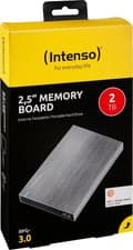 Miniatyrbillede 2 af 10: Intenso Memory Board 2 TB Ekstern harddisk (2,5 tommer) USB 3.2 Gen 1 (USB 3.0) Antracit 6028680