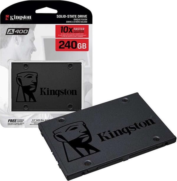 Kingston A400 - Sisäinen SSD - 240 Gt
