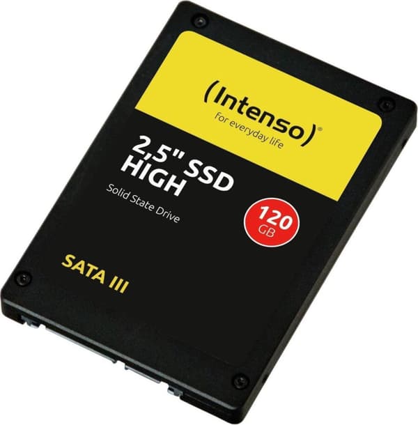 Intenso High Performance 120 Gt SSD-kiintolevy (2,5 tuumaa) SATA 6 Gb/s Vähittäismyynti 3813430
