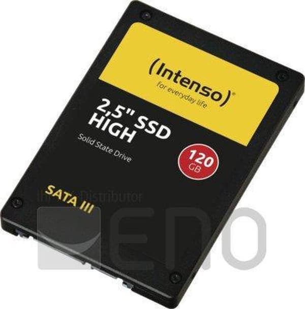 Intenso High Performance 120 Gt SSD-kiintolevy (2,5 tuumaa) SATA 6 Gb/s Vähittäismyynti 3813430