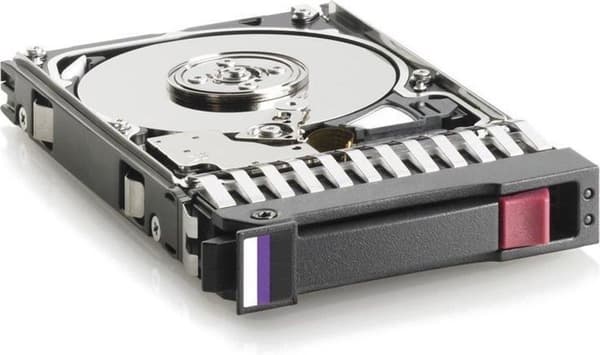 Hewlett Packard Enterprise 300GB hot plug SAS 2,5'' hårddisk