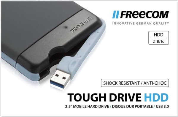 Freecom ToughDrive - Ekstern harddisk - 2 TB