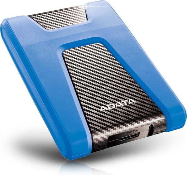 ADATA DashDrive Durable HD650 - Ulkoinen kovalevy - 1 TB SININEN