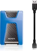 Pikkukuva 4 / 7: ADATA DashDrive Durable HD650 - Ulkoinen kovalevy - 1 TB SININEN