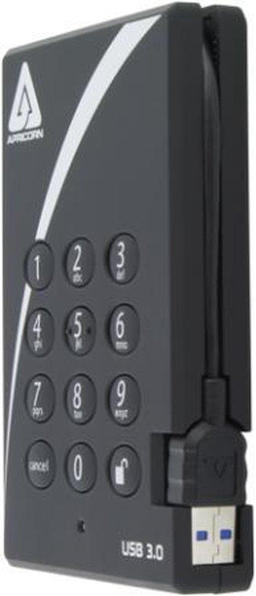 Apricorn Hänglås 1TB USB 3.0