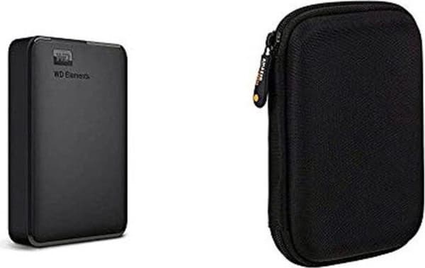 Western Digital WD Elements Bärbar extern hårddisk 4000 GB Svart