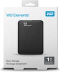 Miniatyrbillede 4 af 10: Western Digital Elements Bærbar ekstern harddisk 1 TB 2,5" Micro-USB B 3.2 Gen 1 (3.1 Gen 1) Sort
