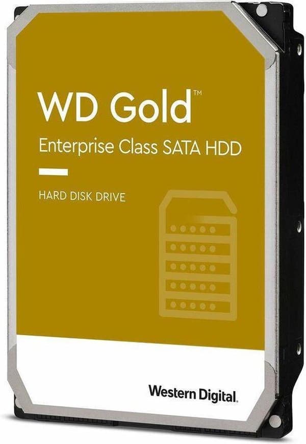 Western Digital Gold sisäinen kiintolevy 2 TB 7200 RPM 128 MB 3,5" Serial ATA III