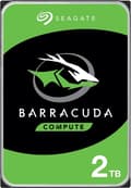 Miniatyrbild 7 av 8: Seagate BarraCuda intern hårddisk 2 TB 5400 RPM 128 MB 2,5" Serial ATA III (ST2000LM015)