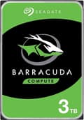 Miniatyrbillede 3 af 5: Seagate Barracuda ST3000DM007 intern harddisk 3,5" 3000 GB Serial ATA III