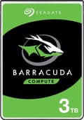 Miniatyrbillede 4 af 5: Seagate Barracuda ST3000DM007 intern harddisk 3,5" 3000 GB Serial ATA III