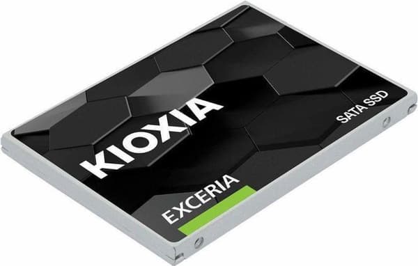 Kioxia EXCERIA SATA 960 GB SSD-hårddisk (2,5 tum) SATA 6 Gb/s Retail LTC10Z960GG8