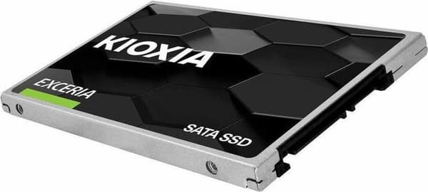 Kioxia EXCERIA SATA 960 GB SSD-hårddisk (2,5 tum) SATA 6 Gb/s Retail LTC10Z960GG8