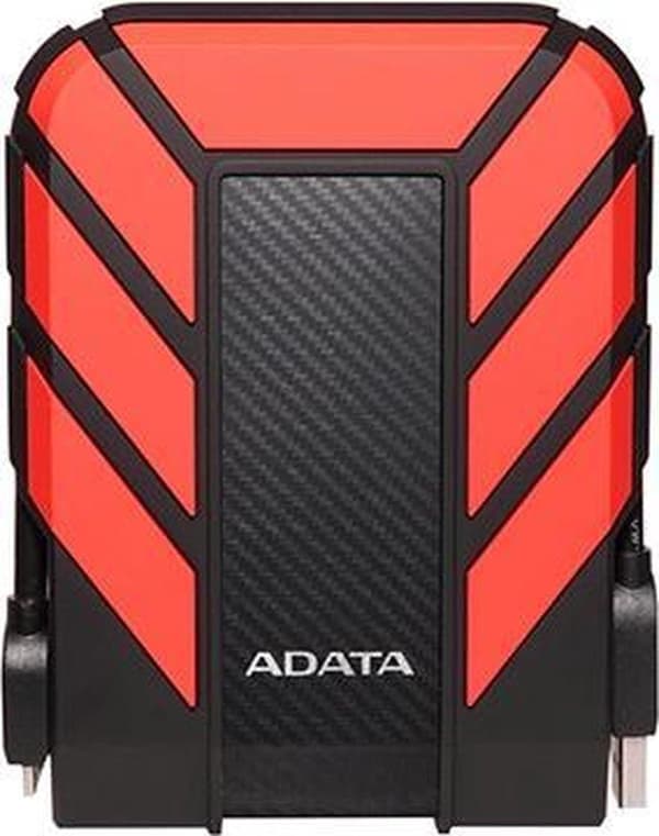 ADATA HD710 Pro ekstern harddisk 2000 GB Sort, Rød