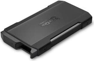 WESTERN DIGITAL PROFESSIONAL PRO BLADE M.2 SSD TRANSPORT 0TB USB TYPE C COMPATI (SDPM2NB-0000-GBAND) Sort