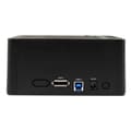 Miniatyrbillede 4 af 6: StarTech.com USB 3.0 / eSATA dobbelt harddisk dockingstation med UASP til 2,5/3,5 tommer SATA SSD / HDD SATA 6 Gbps
