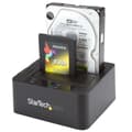 Miniatyrbillede 5 af 6: StarTech.com USB 3.0 / eSATA dobbelt harddisk dockingstation med UASP til 2,5/3,5 tommer SATA SSD / HDD SATA 6 Gbps