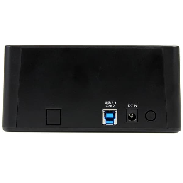 StarTech.com USB 3.1 (10 Gbps) Standalone duplikator-dockingstation til 2,5'' & 3,5'' SATA SSD/HDD-drev med hurtig duplikering op til 28 GB/min.