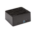 Miniatyrbillede 3 af 6: StarTech.com USB 3.1 (10fps) dobbelt harddisk dockingstation til 2,5 og/eller 3,5'' SATA SSD/HDD