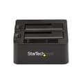 Miniatyrbillede 2 af 6: StarTech.com USB 3.1 (10fps) dobbelt harddisk dockingstation til 2,5 og/eller 3,5'' SATA SSD/HDD