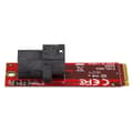 Miniatyrbillede 5 af 6: StarTech.com U.2 (SFF-8643) til M.2 PCI Express 3.0 x4 adapterkort til 2,5" U.2 NVMe SSD