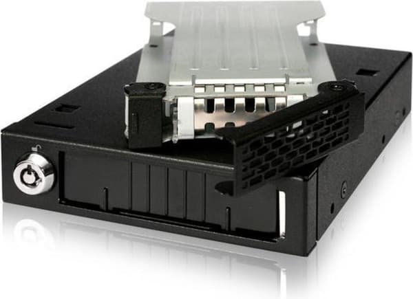 Icy Dock MB991TRAY-B -kotelo tallennusasemille 2,5" musta, hopea