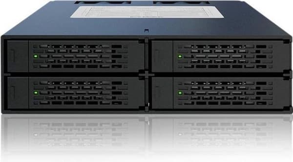 Icy Dock MB994SP-4SB-1 drevbåspanel 13,3 cm (5,25'') Bærepanel Sort