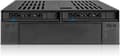 Miniatyrbild 3 av 11: Icy Dock MB322SP-B HDD/SSD-hölje 2,5/3,5'' svart lagringsenhetskåpa