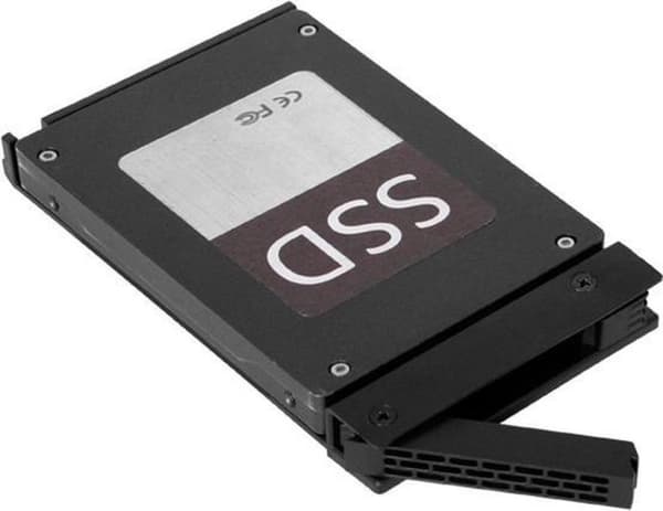 Icy Dock MB322SP-B HDD/SSD-hölje 2,5/3,5'' svart lagringsenhetskåpa