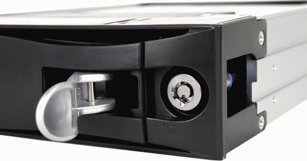 Icy Dock MB123SK-1B enhetsplatspanel Svart