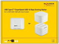 Pikkukuva 8 / 9: Delock USB Type-C 3.2 -telakointiasema 2x2,5" SATA HDD/SDD:lle