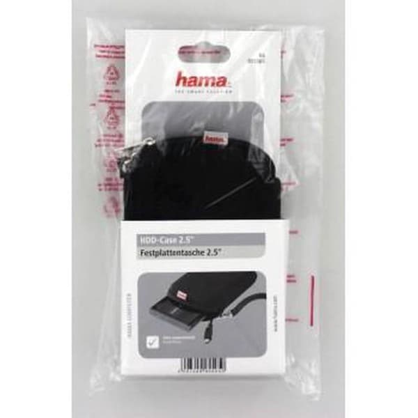 Hama 04995505 HDD-suojus - 2,5 tuumaa / musta