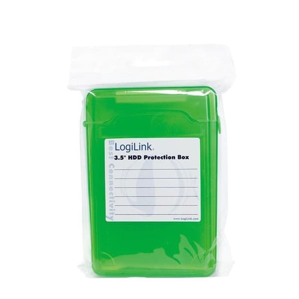 LogiLink UA0133G fodral för lagringsenheter Cover Green