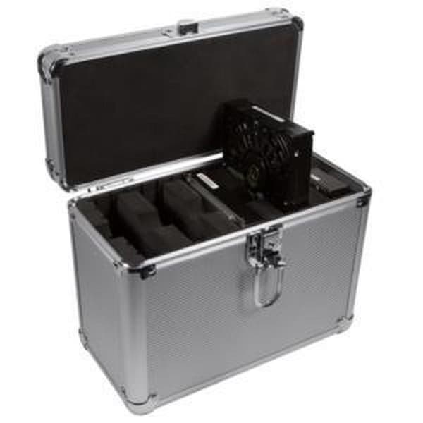 Fodral för 5x 3,5'' HDD / silver