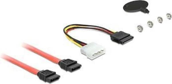 Delock - 5,25 Wechselrahmen für 1 x 2,5 + 1 x 3,5 SATA HDD