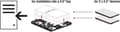 Miniatyrbillede 3 af 3: Premium 2x 2,5" HDD/SSD til 3,5" slot monteringsramme / aluminium / sort