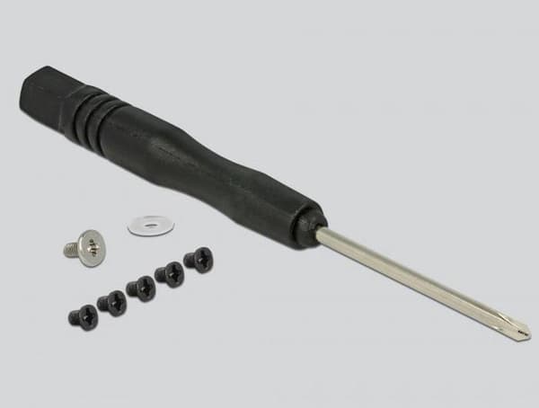 Delock 2,5'' hus til M.2 SSD (maks. 80 mm) - SATA600 / sort