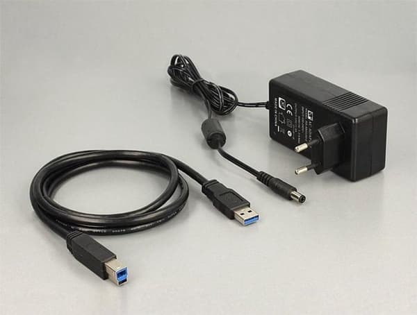 Dockningsstation Delock 2x SATA III HDD -> USB3.0 Clone Funkti