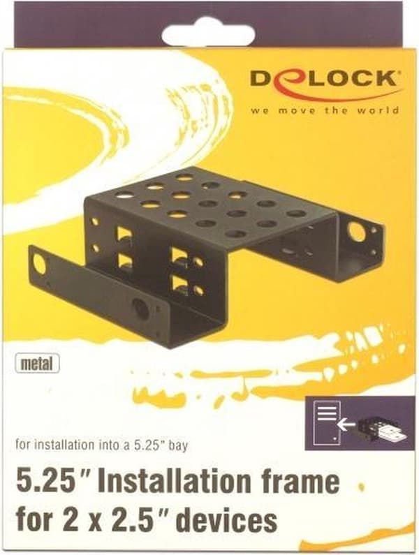 Delock Einbaurahmen HDD / SSD 2 x 2? till 5L mig