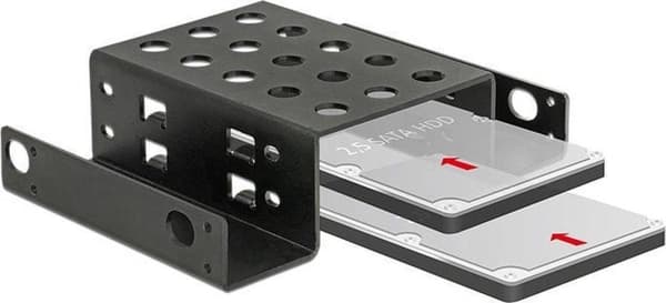 Delock Einbaurahmen HDD / SSD 2 x 2? till 5L mig
