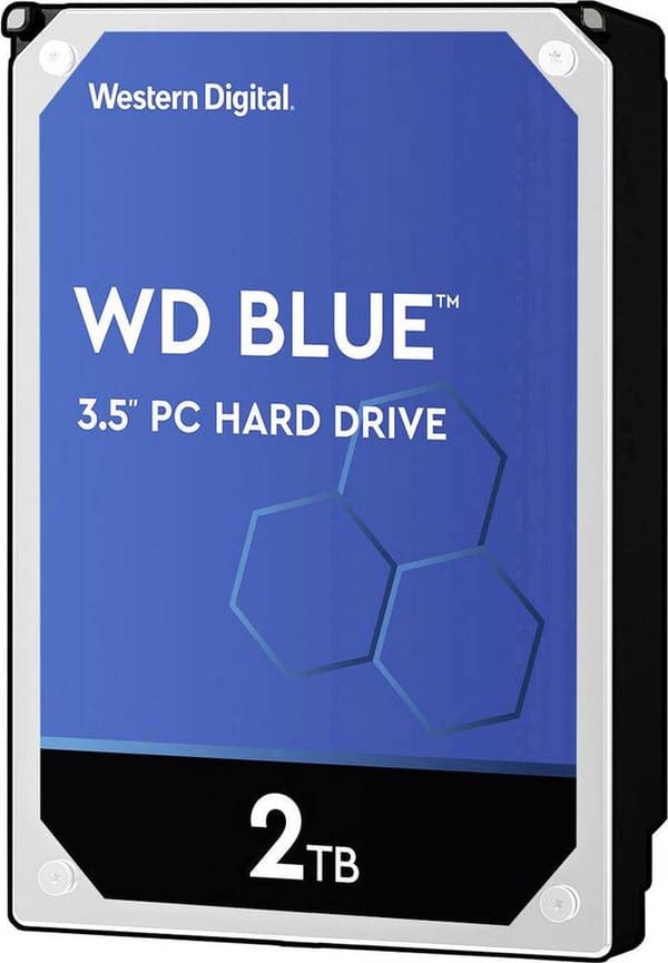 WD Blue WD20SPZX - Hårddisk - 2 TB - intern - 2,5 - SATA 6Gb/s - 5400 rpm -buffert: 128 MB